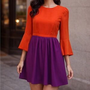 Art & Co. Open back, bell sleeve mini